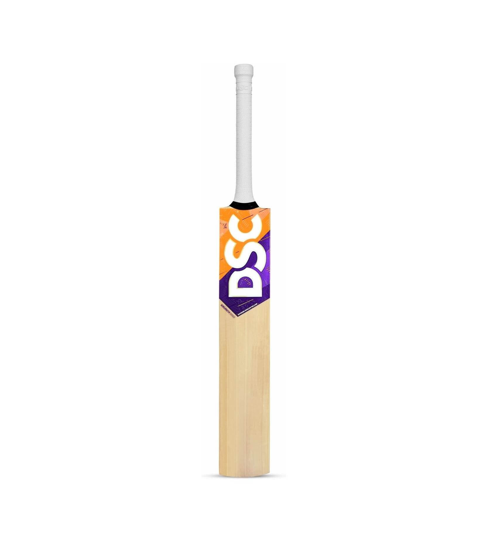 DSC DSC Krunch 9000 English Willow  Cricket Bats | Low Sweetspot | Powerarc Bow Face
