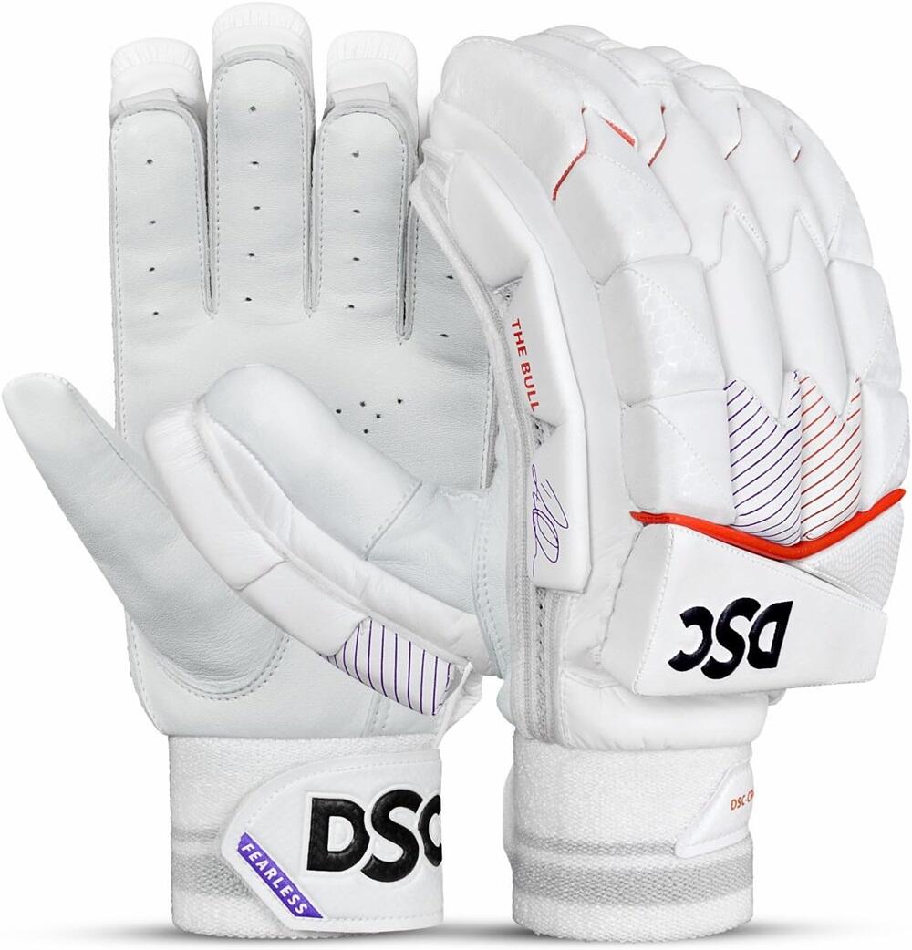 DSC DSC Mens Krunch Cricket Batting Gloves | Superior Grip | Optimum Ventilation