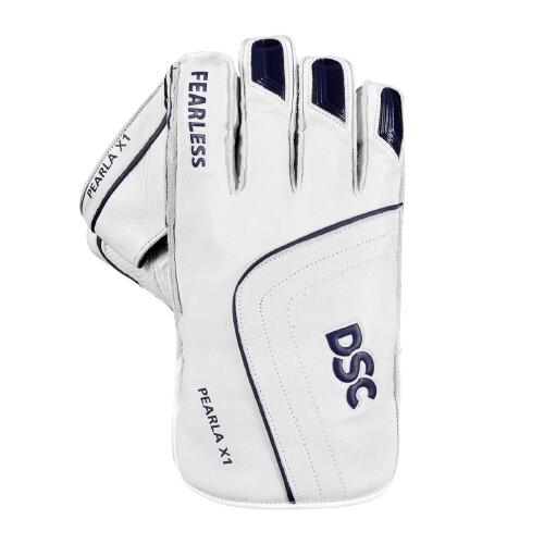 DSC Pearla X1 Wicket Keeping Gloves |Slip Resistant | Padded | Finger Protection 4/4