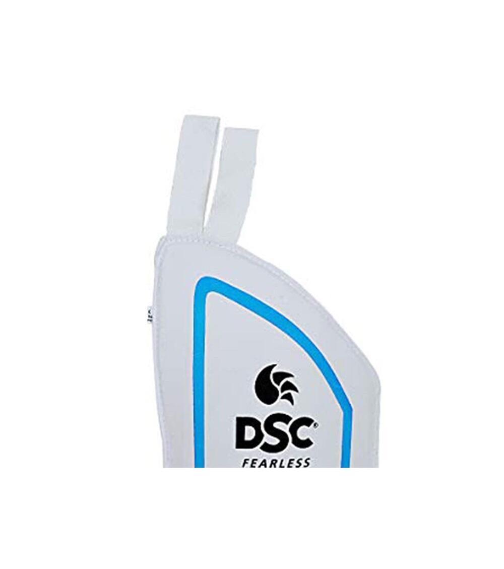 DSC Intense Attitude Cricket Inner Thigh Pad für Herren | Farbe: Weiß, Blau 3/5