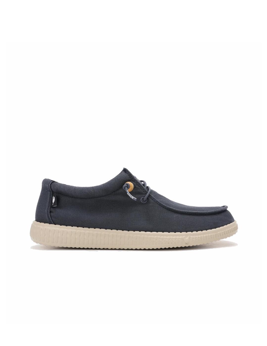 Sapatos para homem walk in pitas wallabi lavados 15 azul marinho.