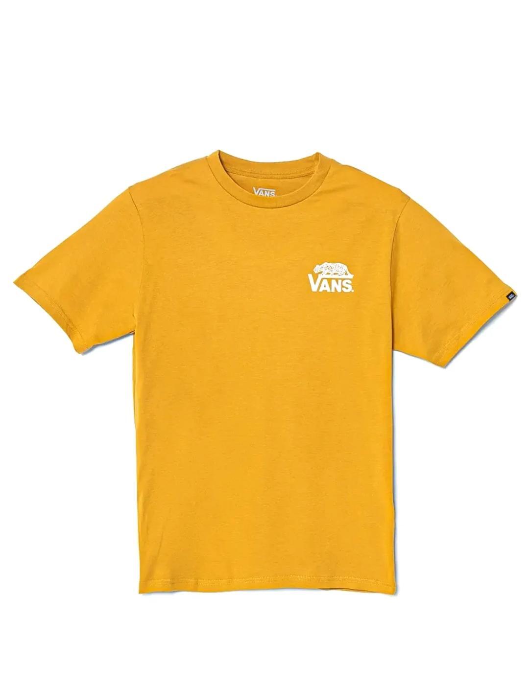 T-shirt pour enfant Vans Sneaky Jaune 1/2