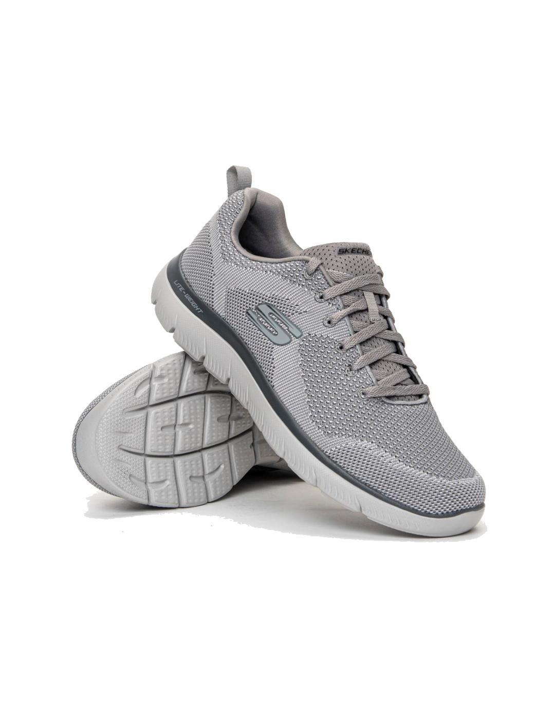 Zapatillas para Hombre Skechers Summits Gris 3/5