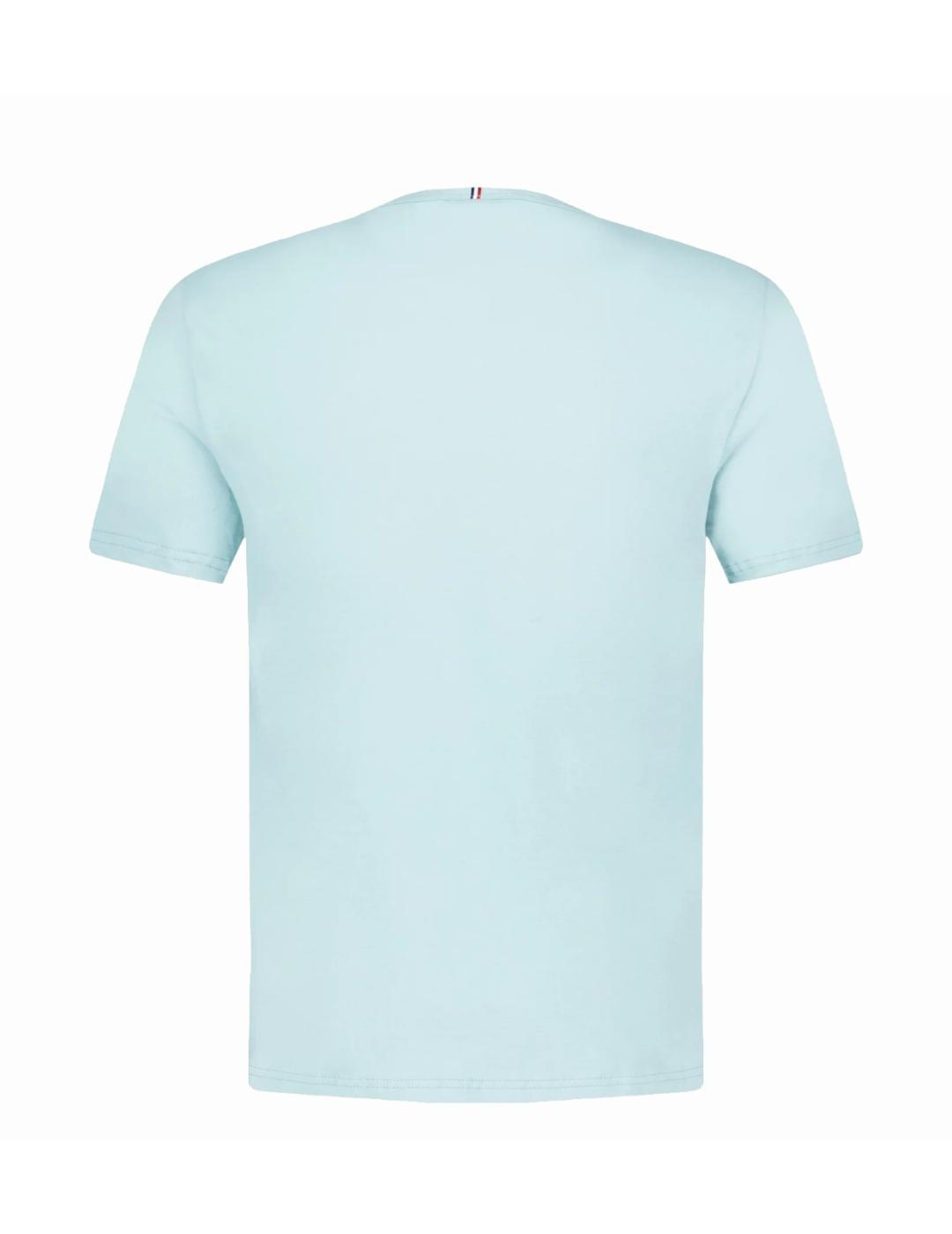 Maglietta da uomo Lecoqsportif Monochrome ss nº3 Blu 4/6