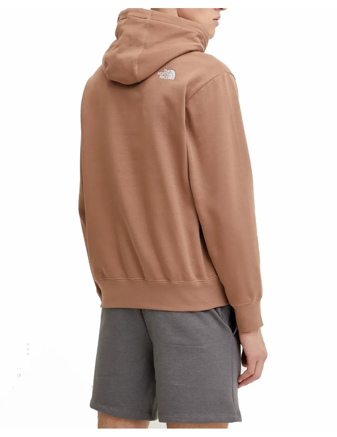 Camisola e suéter para Homem The north face Mn ess relaxed hoodie Marrom 2/6