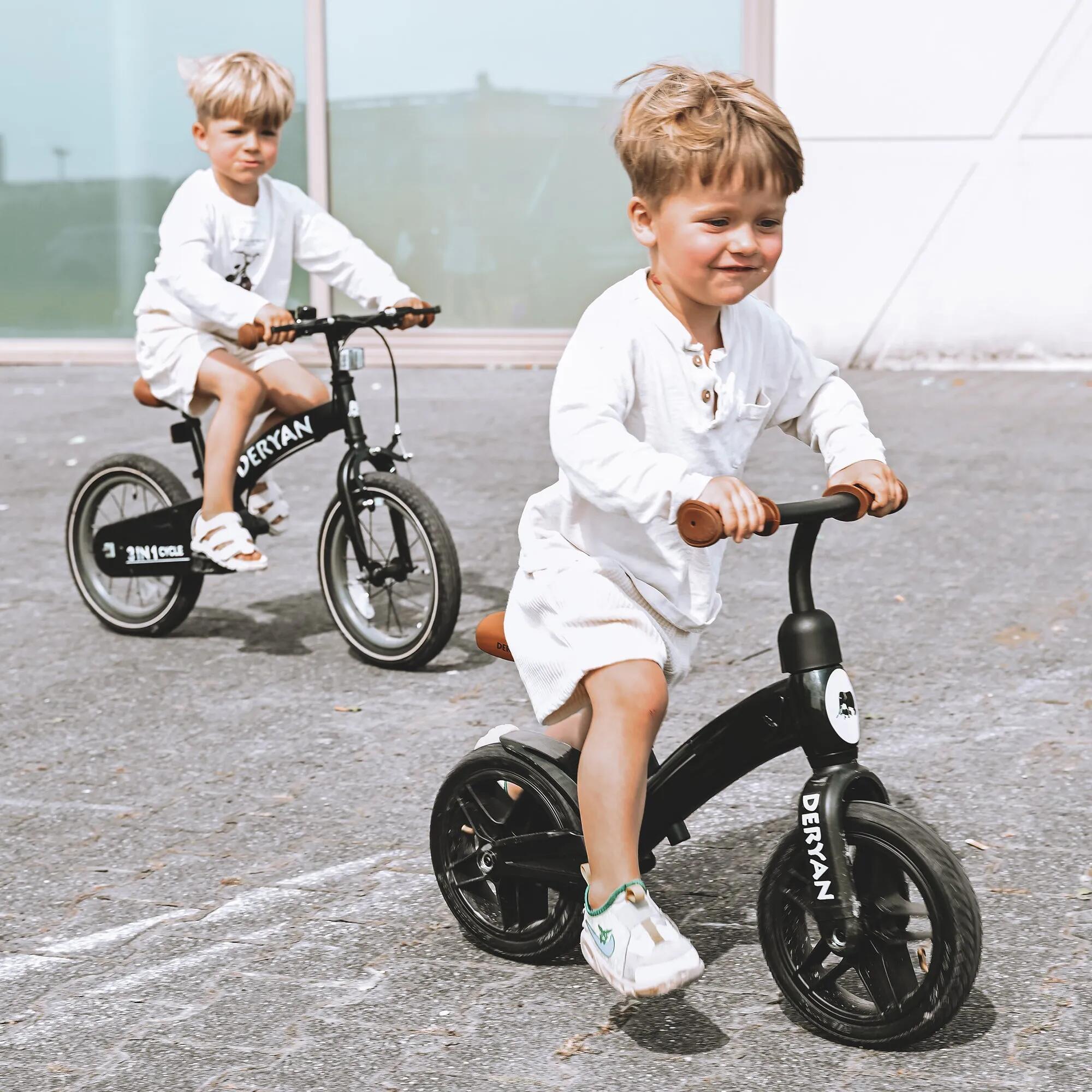 Luxe Loopfiets 10 inch - Voor Kinderen van 2 tot 4 Jaar - Zwart 6/6
