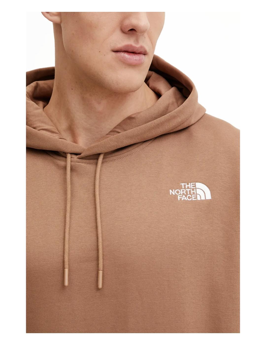 Camisola e suéter para Homem The north face Mn ess relaxed hoodie Marrom 3/6