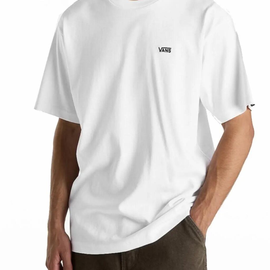 Men's T-shirt Vans Left chest ii logo White
