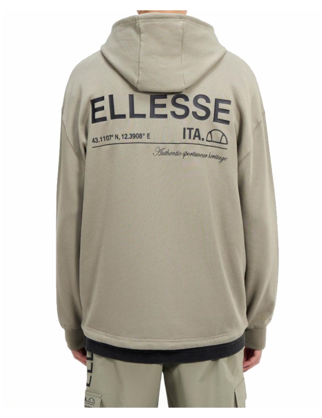Ellesse Hombre Sudadera Verde Ellesse Sudadera De Hombre Vecchioa