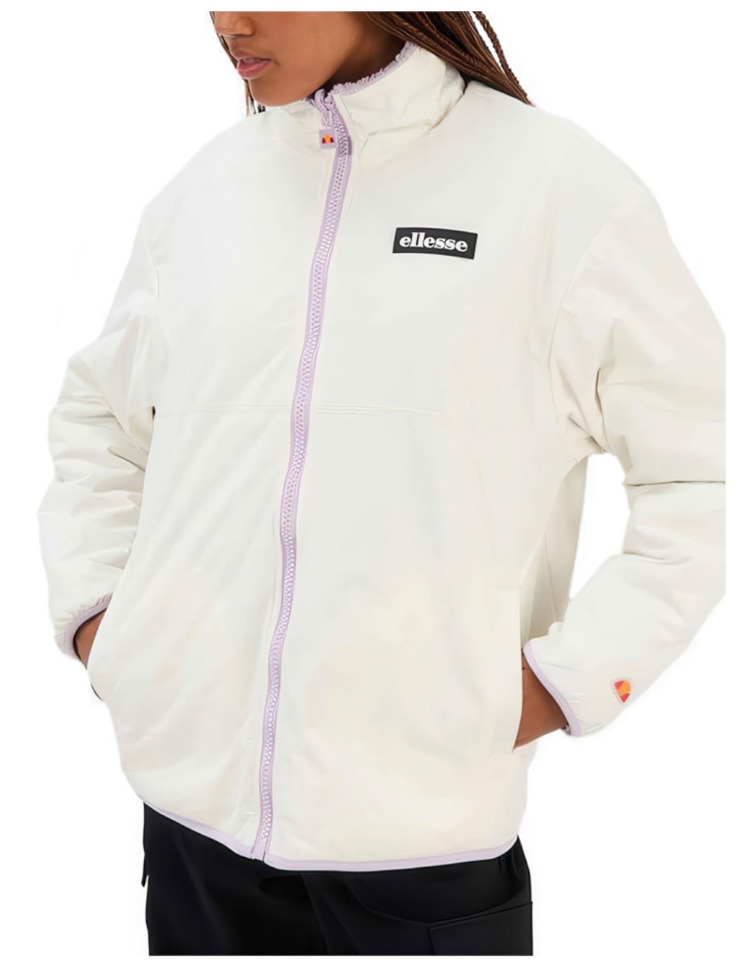 Moletom polar para mulher Ellesse Valgarde reversível fz Roxo 3/7