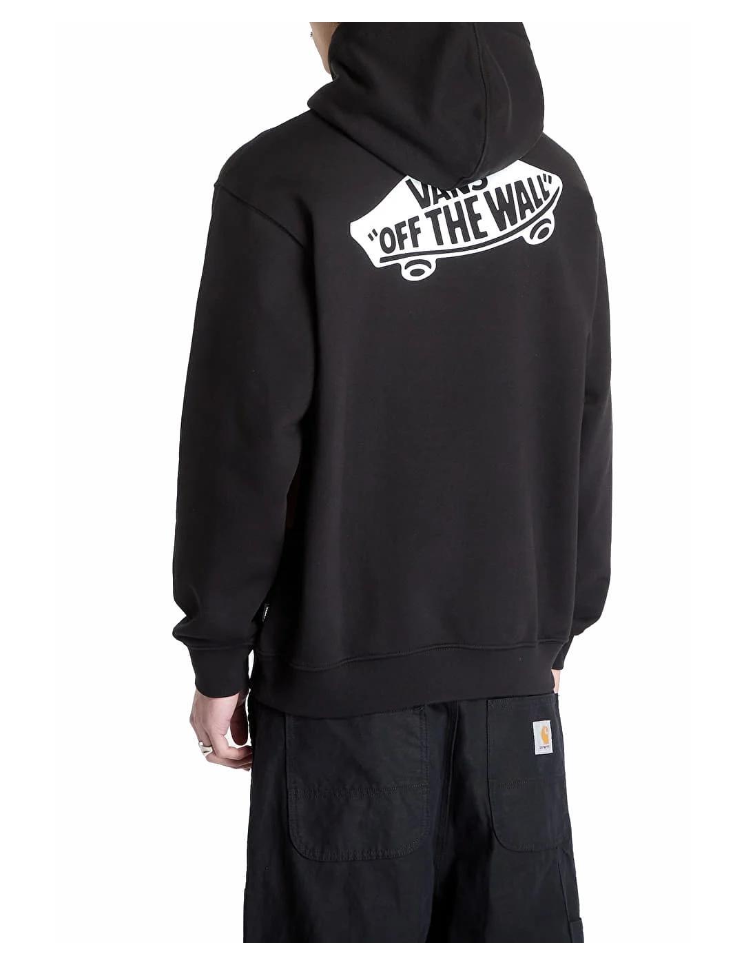 Jersey y sudadera para Hombre Vans Style 76 ii loose hoodie Negro 2/4