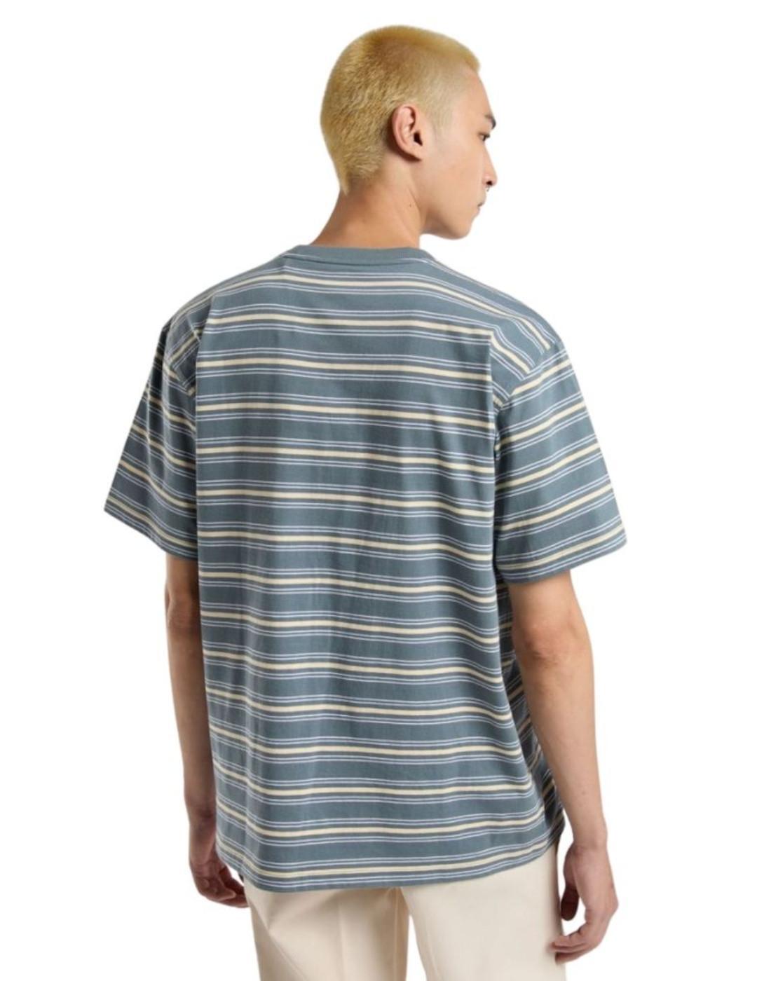 T-shirt pour homme Dickies Lewistown Bleu 4/4