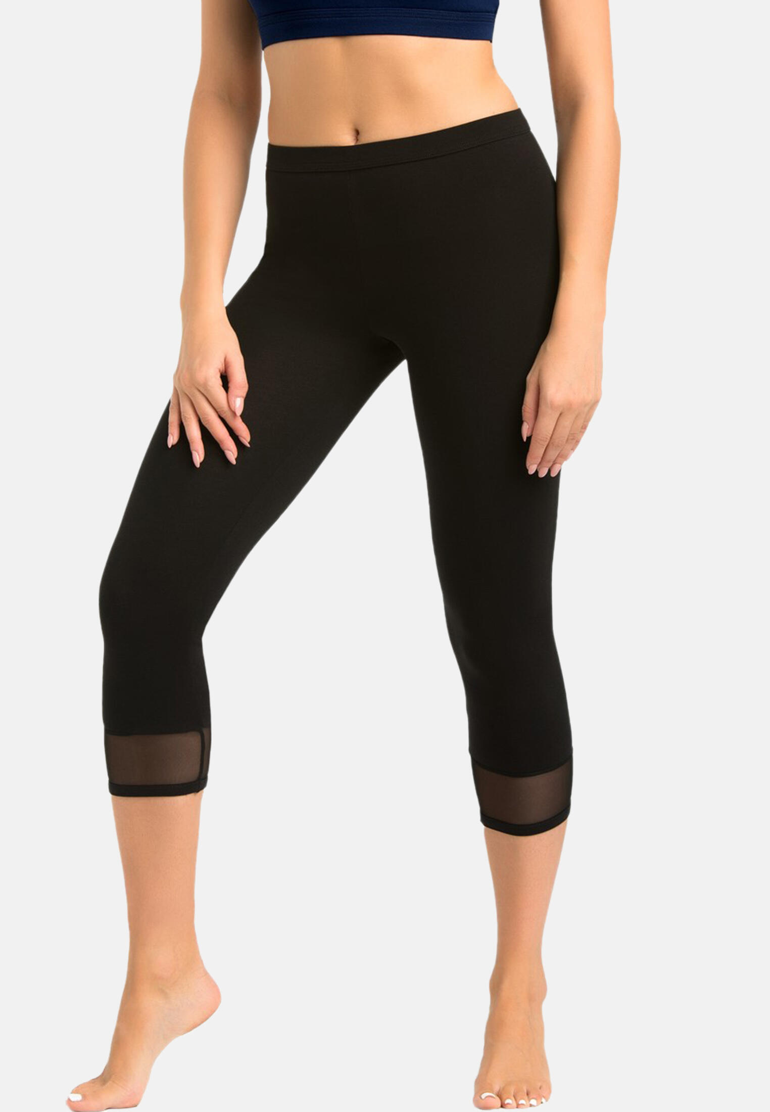 Legginsy na fitness damskie Teyli Glamo 3/4 2/5