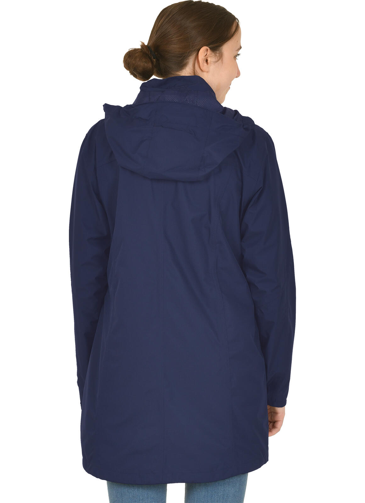 Damen Regenmantel JENNA Marineblau 4/5