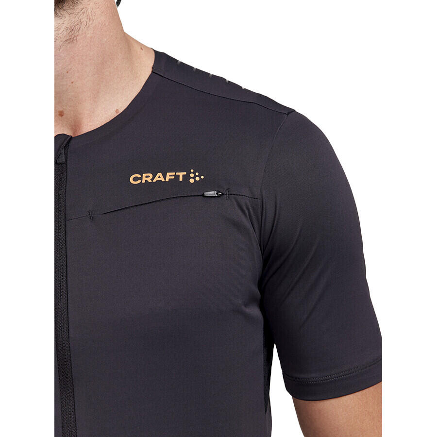 Maillot manches courtes Craft Pro Gravel Noir 5/7