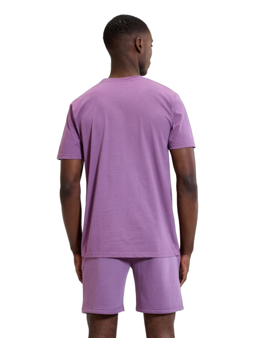 Camiseta para Hombre Ellesse Ollio Morado 2/4