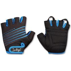 Gants Fitness-Cyclisme INDIGO Noir-Bleu