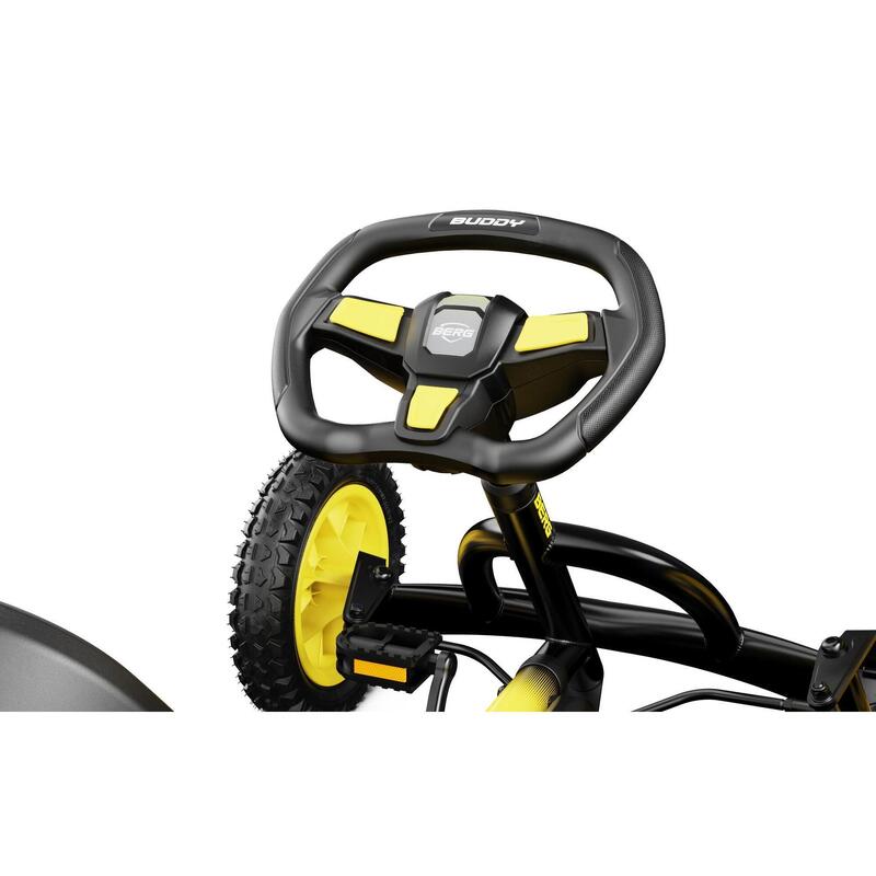 Gokart z regulowanym siedzeniem i oponami pneumatycznymi Buddy Cross BERG
