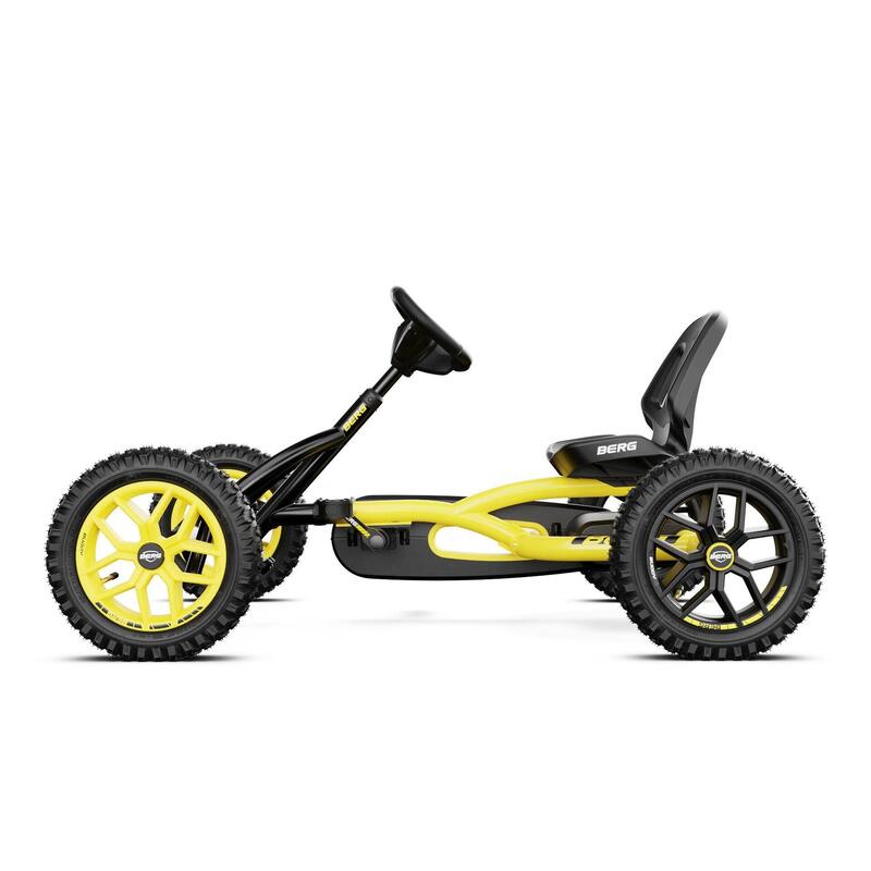 Gokart z regulowanym siedzeniem i oponami pneumatycznymi Buddy Cross BERG
