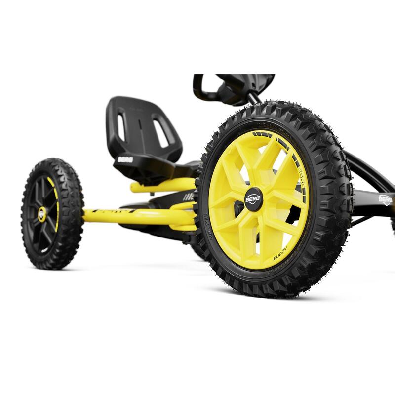 Gokart z regulowanym siedzeniem i oponami pneumatycznymi Buddy Cross BERG