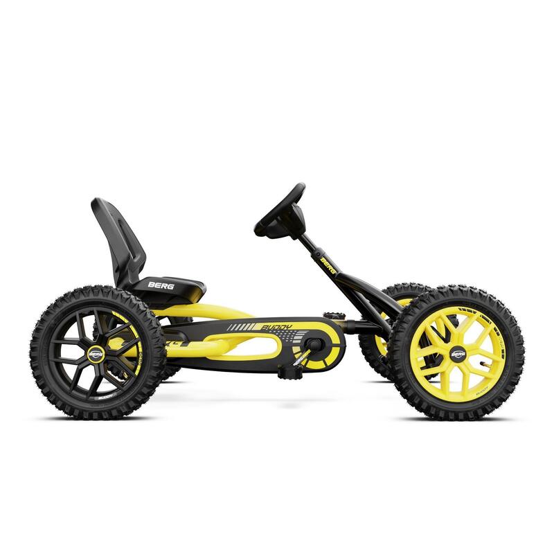 Gokart z regulowanym siedzeniem i oponami pneumatycznymi Buddy Cross BERG