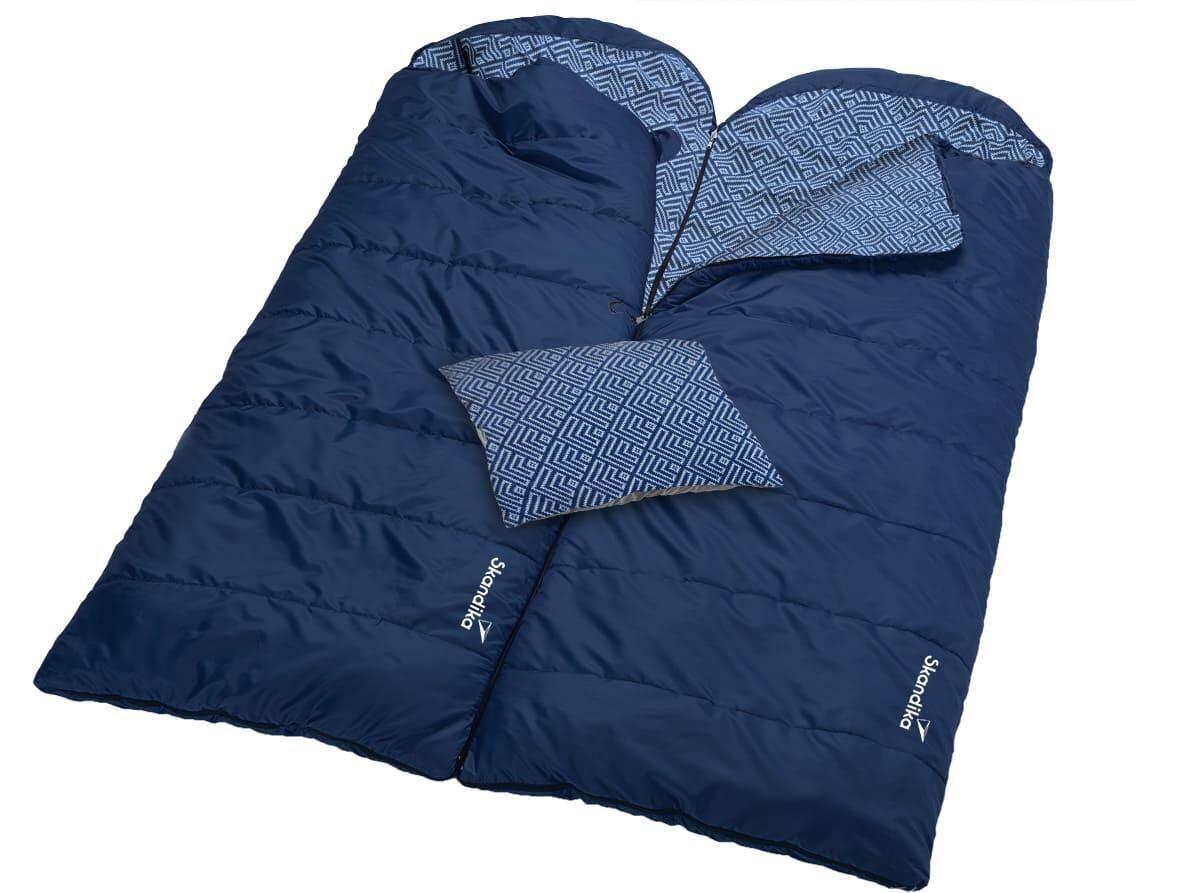 Sacco a pelo Dundee  - coperta con cuscino Sleepyhead -  cotone/flanella fodera 7/7