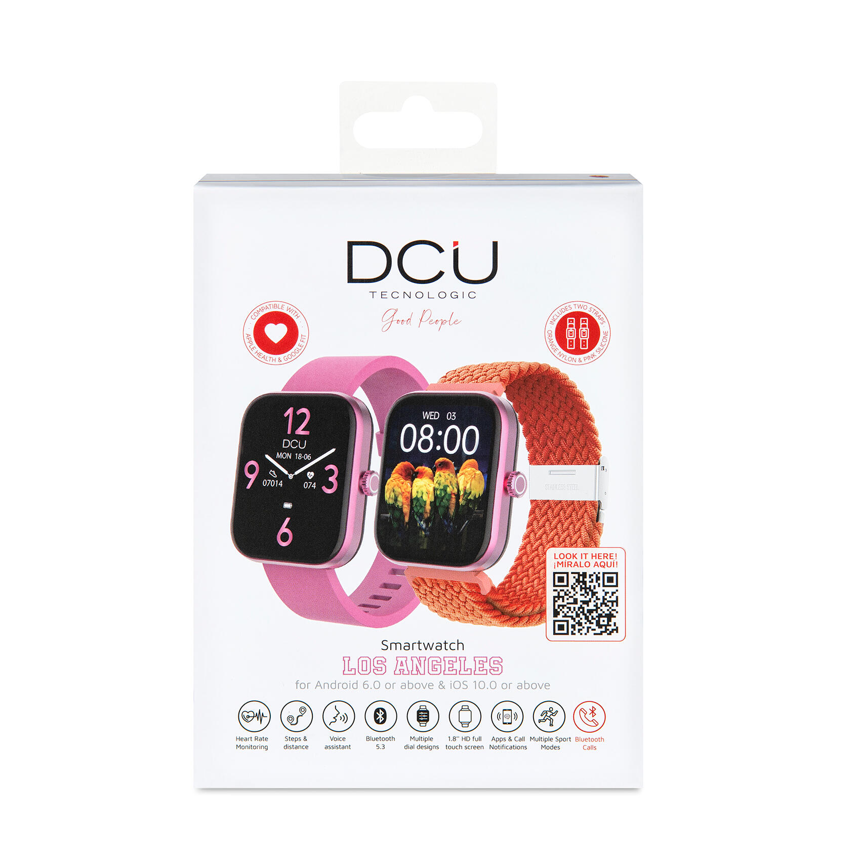 Montre intelligente DCU LOS ANGELES Rose 3/5
