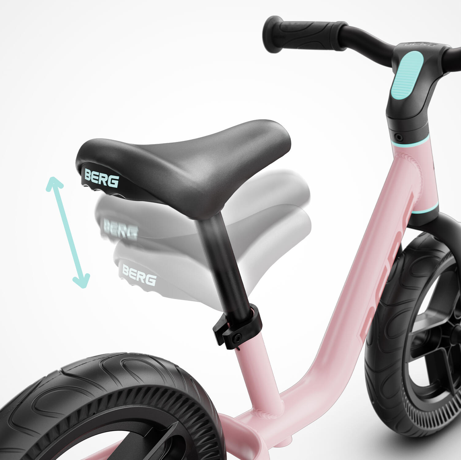 Draisienne pour Enfants, 2+ Ans, 10 Pouces, MOOV 10 Rose 5/7