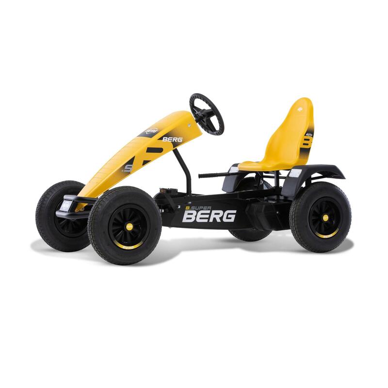 Gokart z regulowanym siedzeniem XL B.Super Yellow BFR BERG