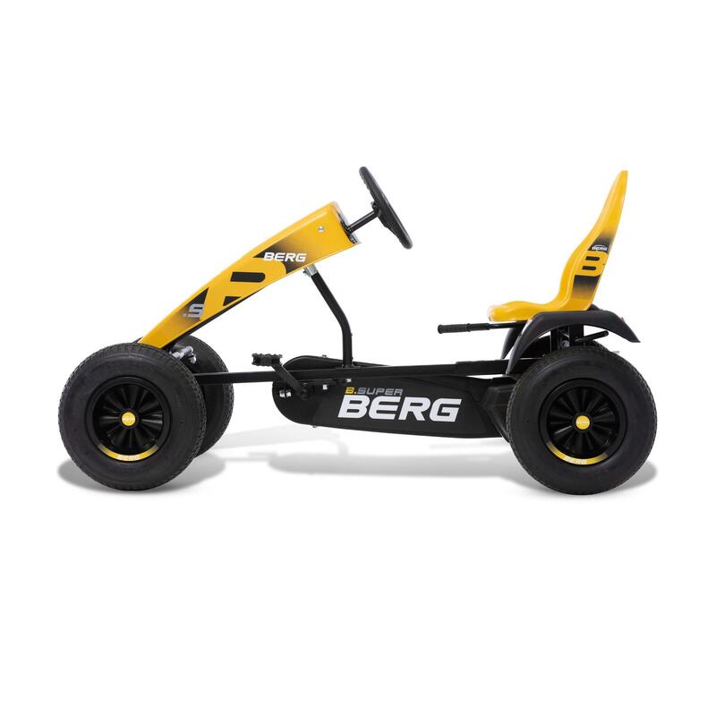 Gokart z regulowanym siedzeniem XL B.Super Yellow BFR BERG