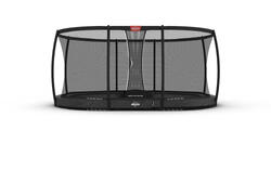Trampoline BERG Champion InGround ovale 470x310 anthracite