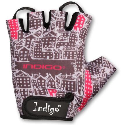 Gants Vélo CITY INDIGO Gris