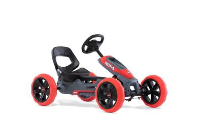 Gokart mit verstellbarem Sitz. Schaumreifen und Soundbox Reppy Rebel BERG