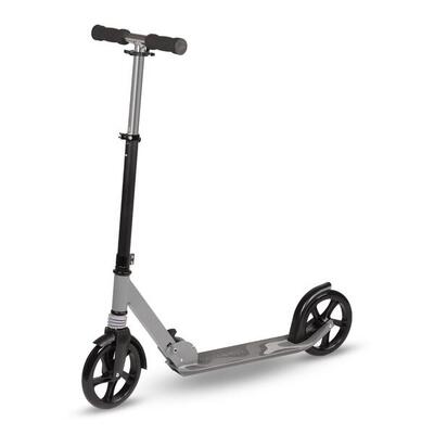 Opvouwbare step volwassenen tot 100 kg scamper indigo grijs-zwart