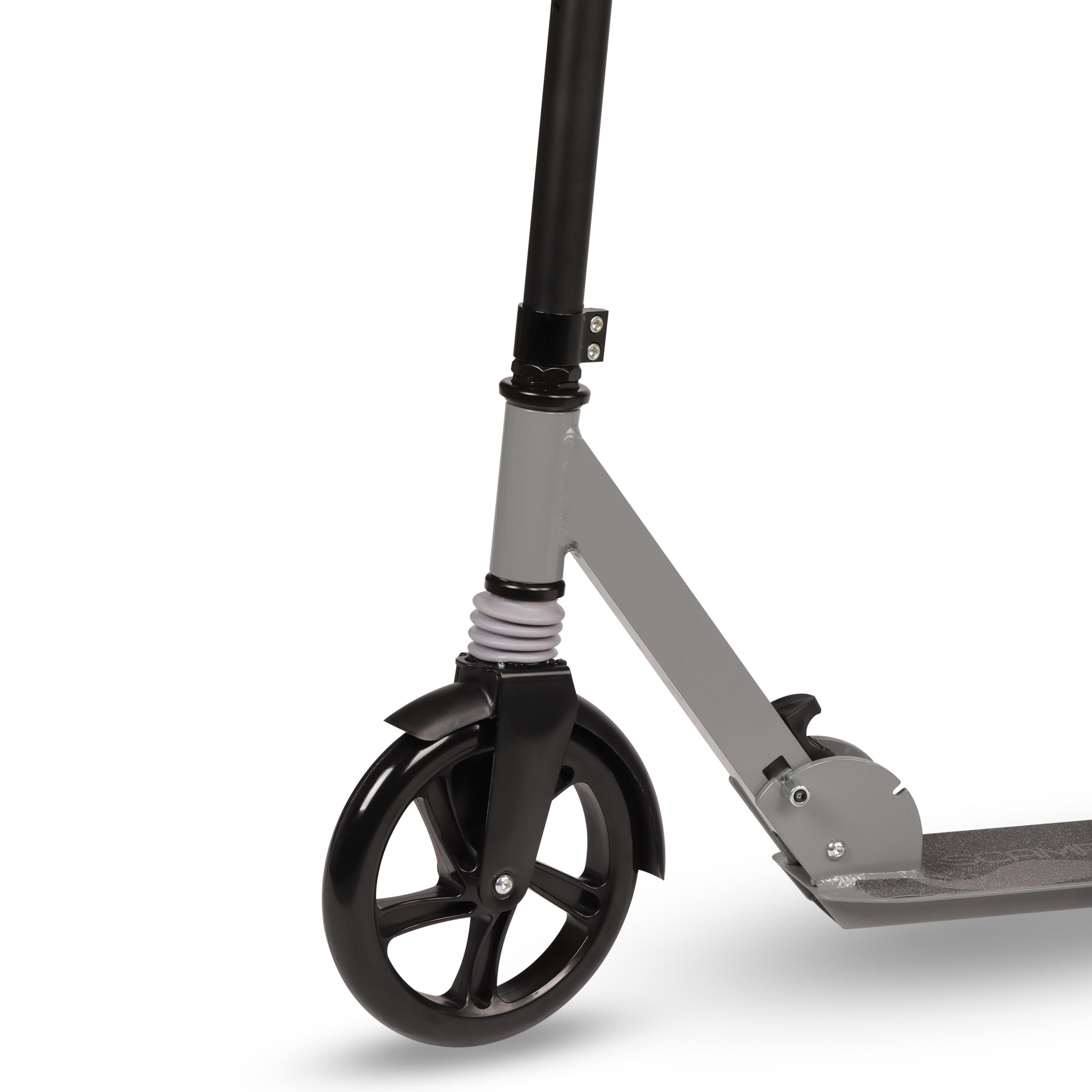 Trottinette Pliable Adultes Jusqu'à 100 Kg SCAMPER INDIGO Gris-Noir 3/4