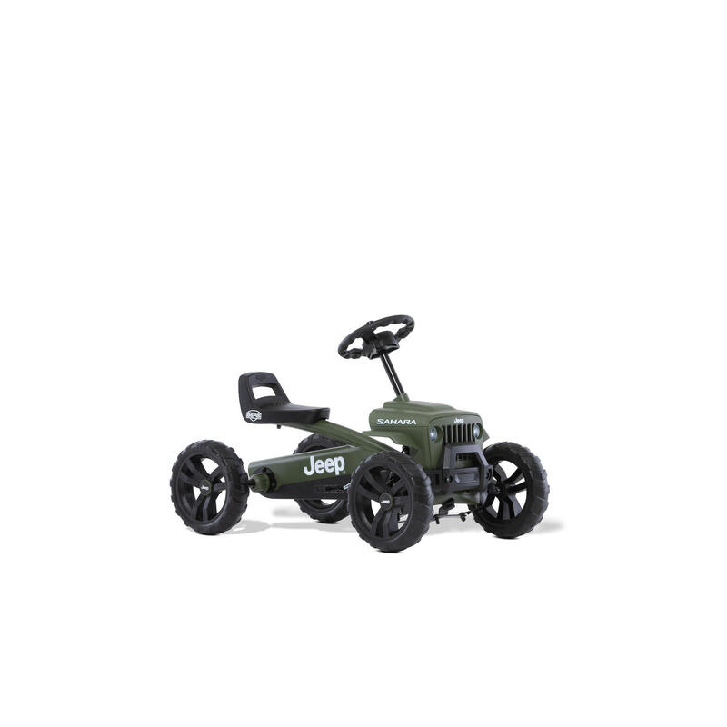 Gokart z regulowanym siedzeniem i piankowymi oponami JEEP Buzzy Sahara BERG