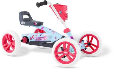 Gokart mit verstellbarem Sitz und Schaumreifen Buzzy Bloom BERG