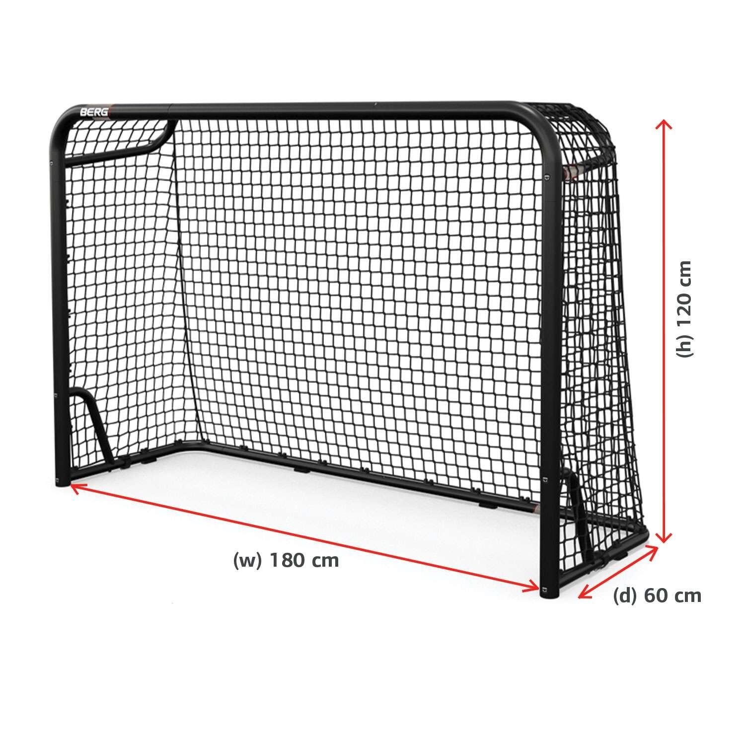 Voetbaldoel BERG SportsGoal S 180x120 met ingebouwde scoreteller en kegels 5/7