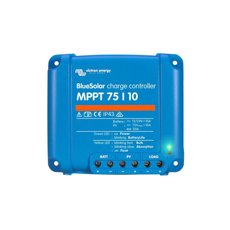Regolatore di carica SOLARE MPPT BLU - VICTRON 1/2