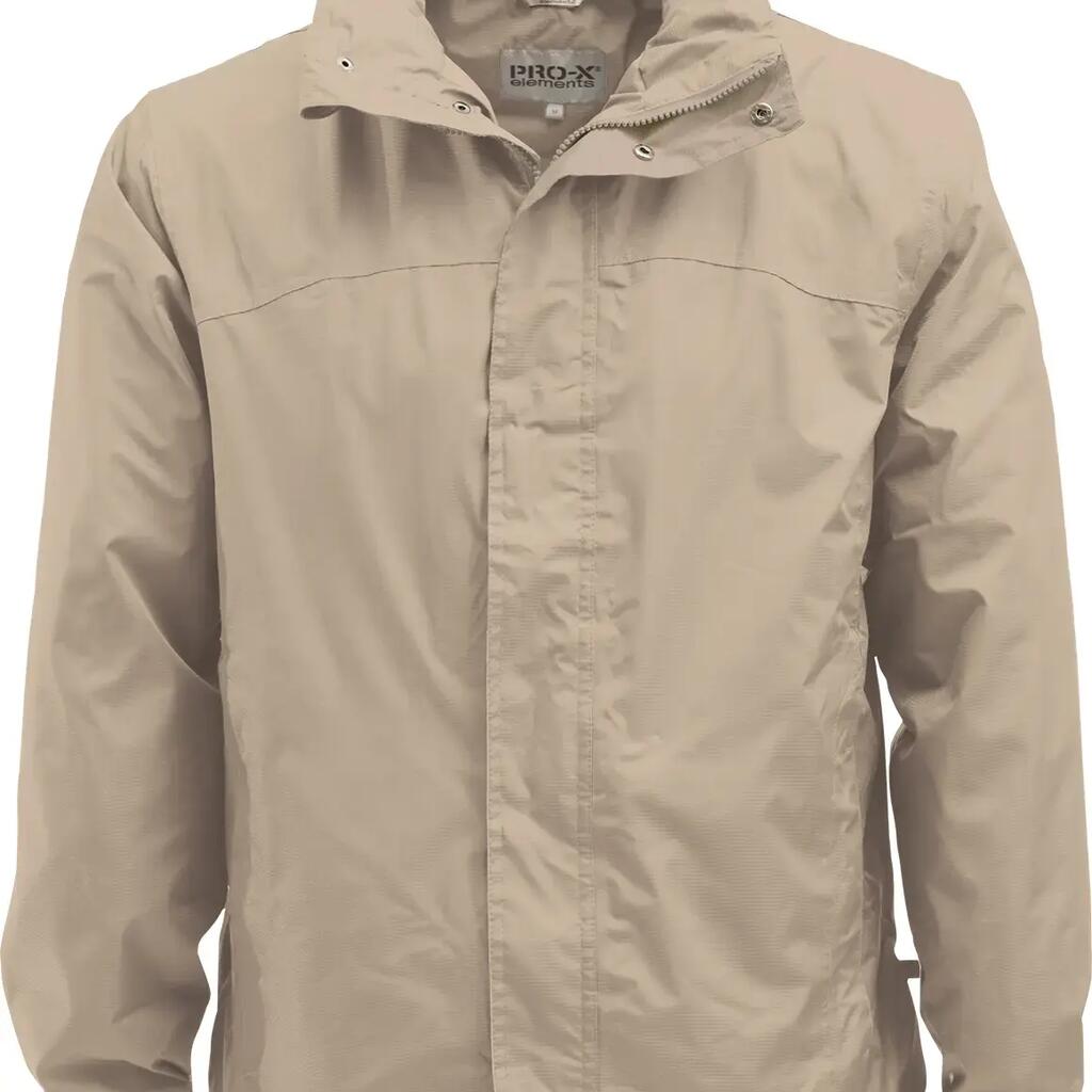 Men's functional jacket MERAN Driftwood brown