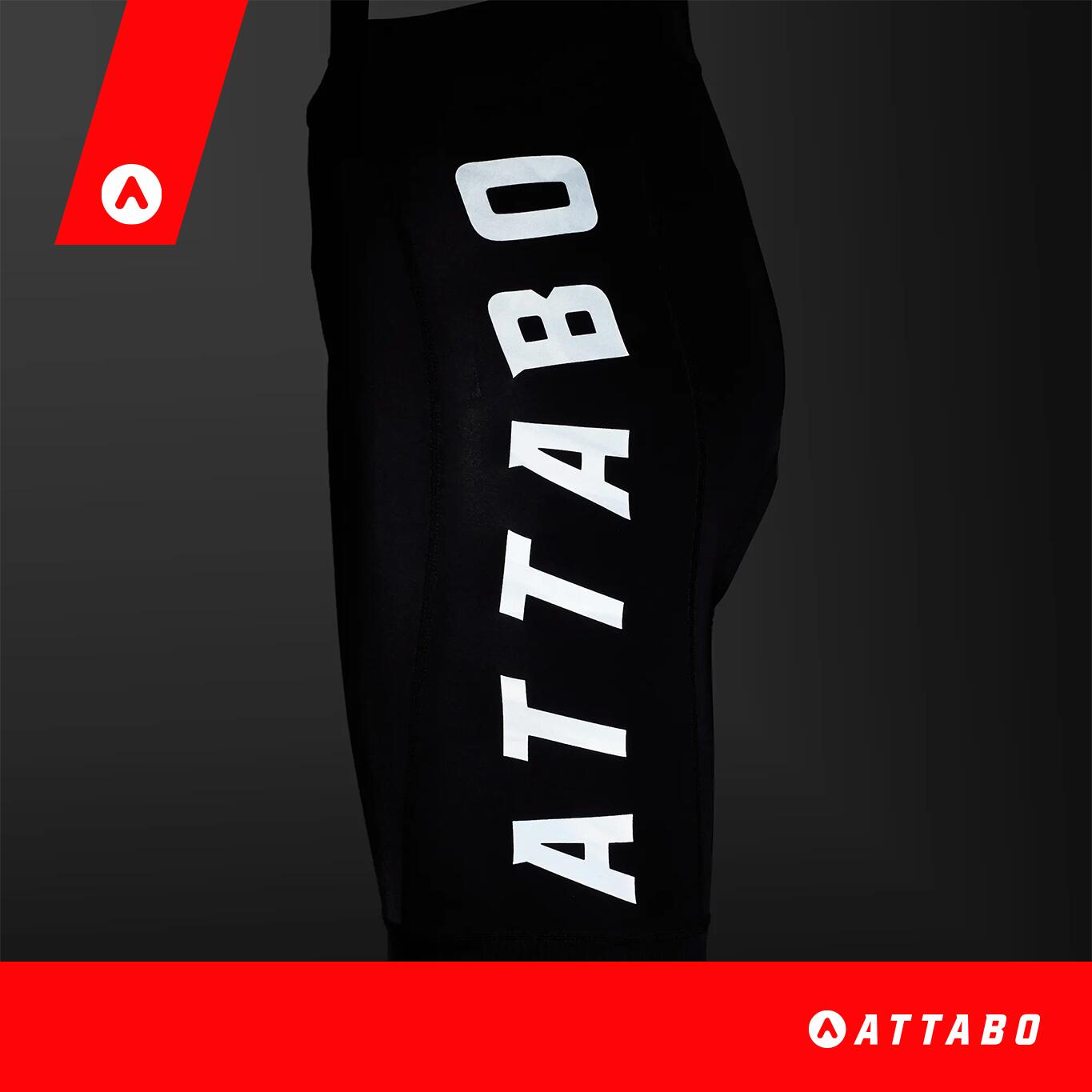 Cuissard de cyclisme pour femme ATTABO Cuissard à bretelles Kirun WMNS 4/7