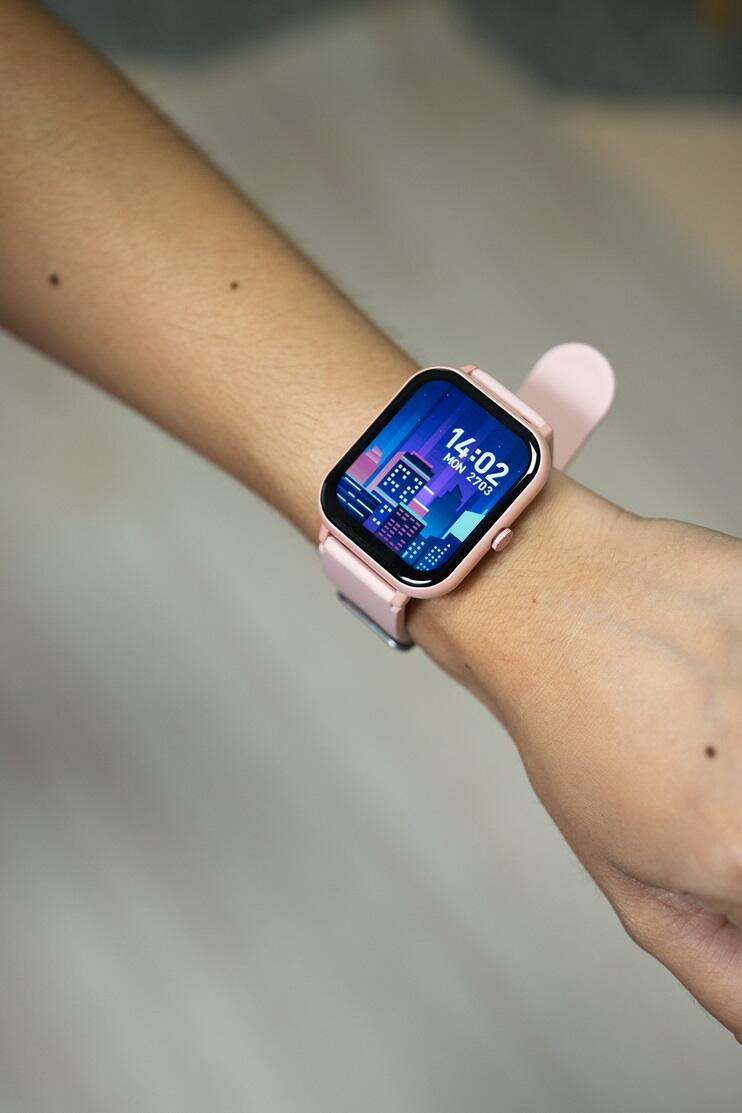Smartwatch DCU CURVED GLASS PRO Pink 6/6