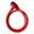 Cadeado de Cabo de Aço GOLDEN KEY 1,2*100 cm Vermelho