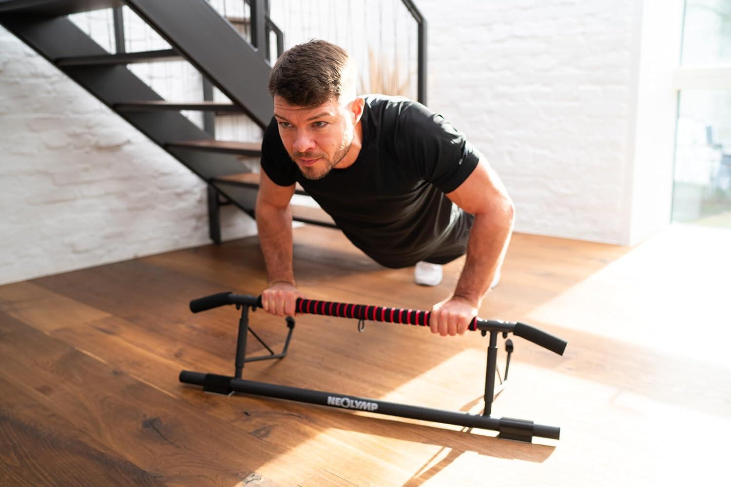 Deurrekstok – Pull-up bar zonder boren, ideaal voor thuisgebruik krachttraining 7/7