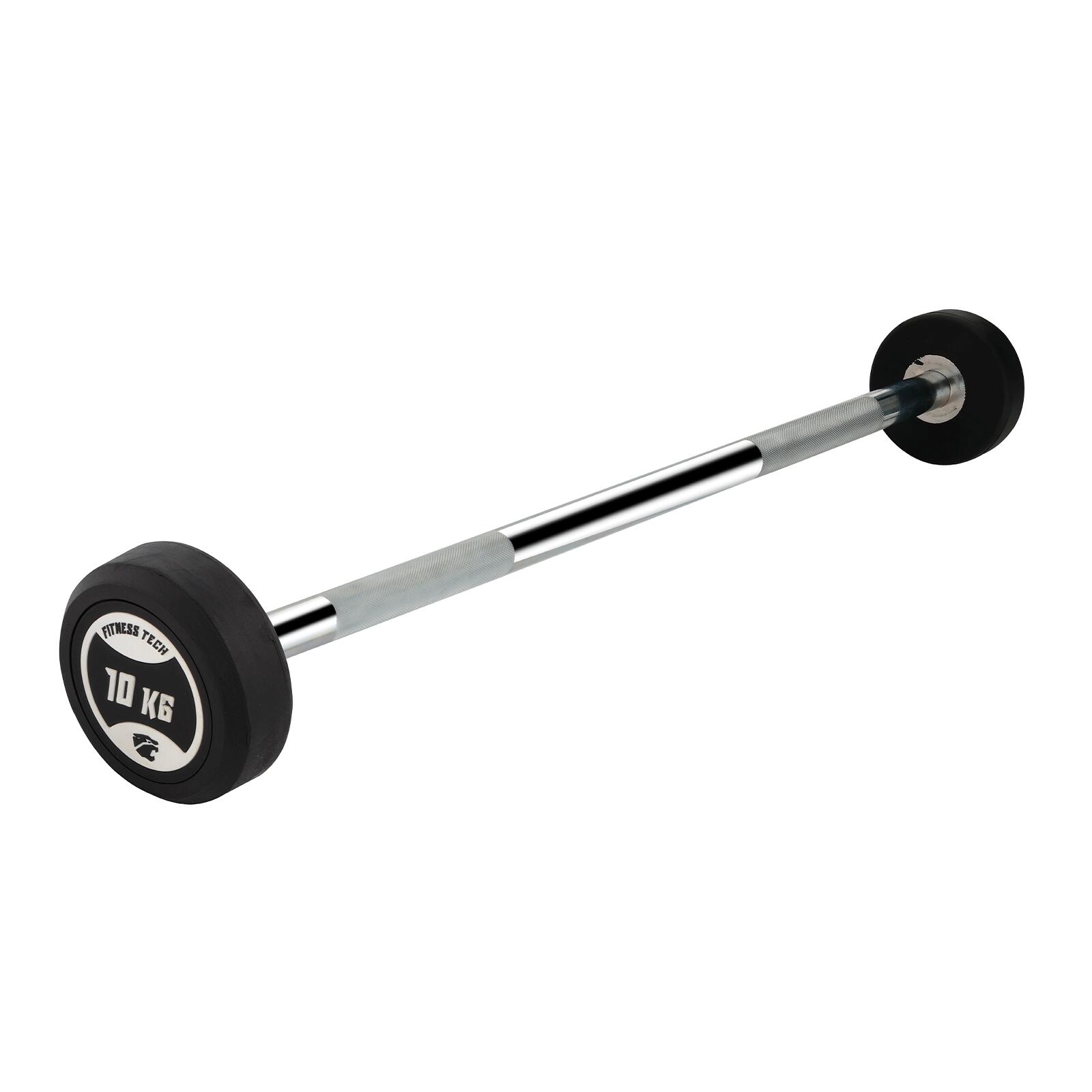 Barra montada reta 10 kg fitness tech