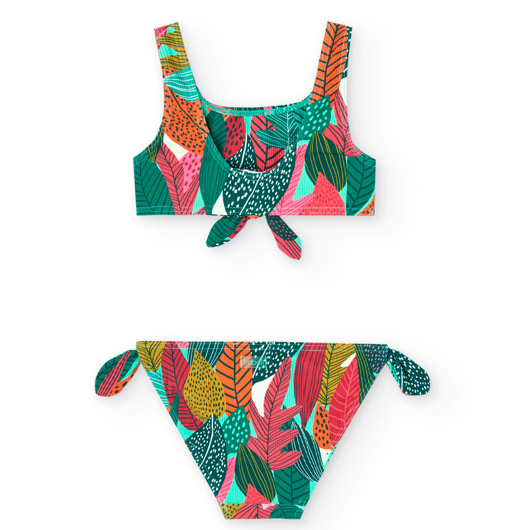 Bikini Natación Niña Boboli Verde 2/4