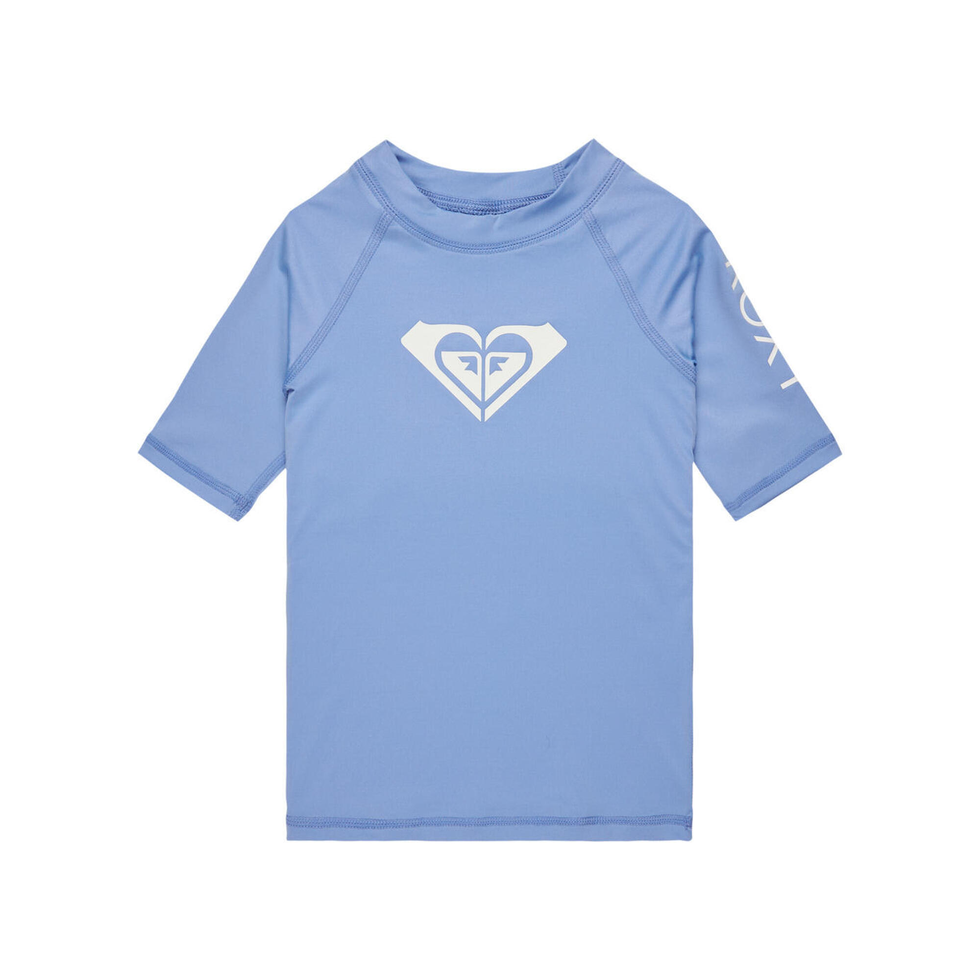 Koszulka rash vest z krótkim rękawem dla Dziewczynki WHOLE HEARTED Fioletowy