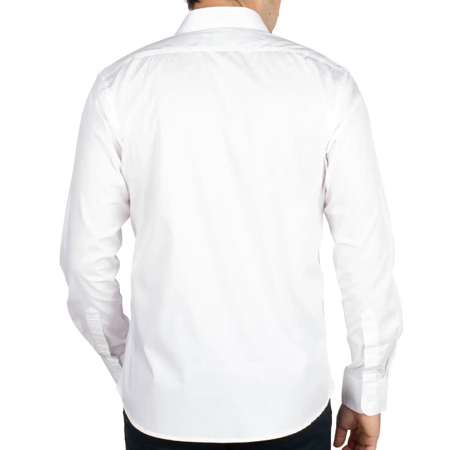 Chemise city uni 5XL / Blanc 2/6