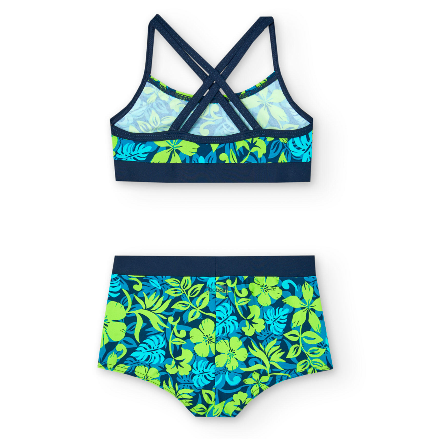 Bikini Natación Niña Boboli Verde 2/4