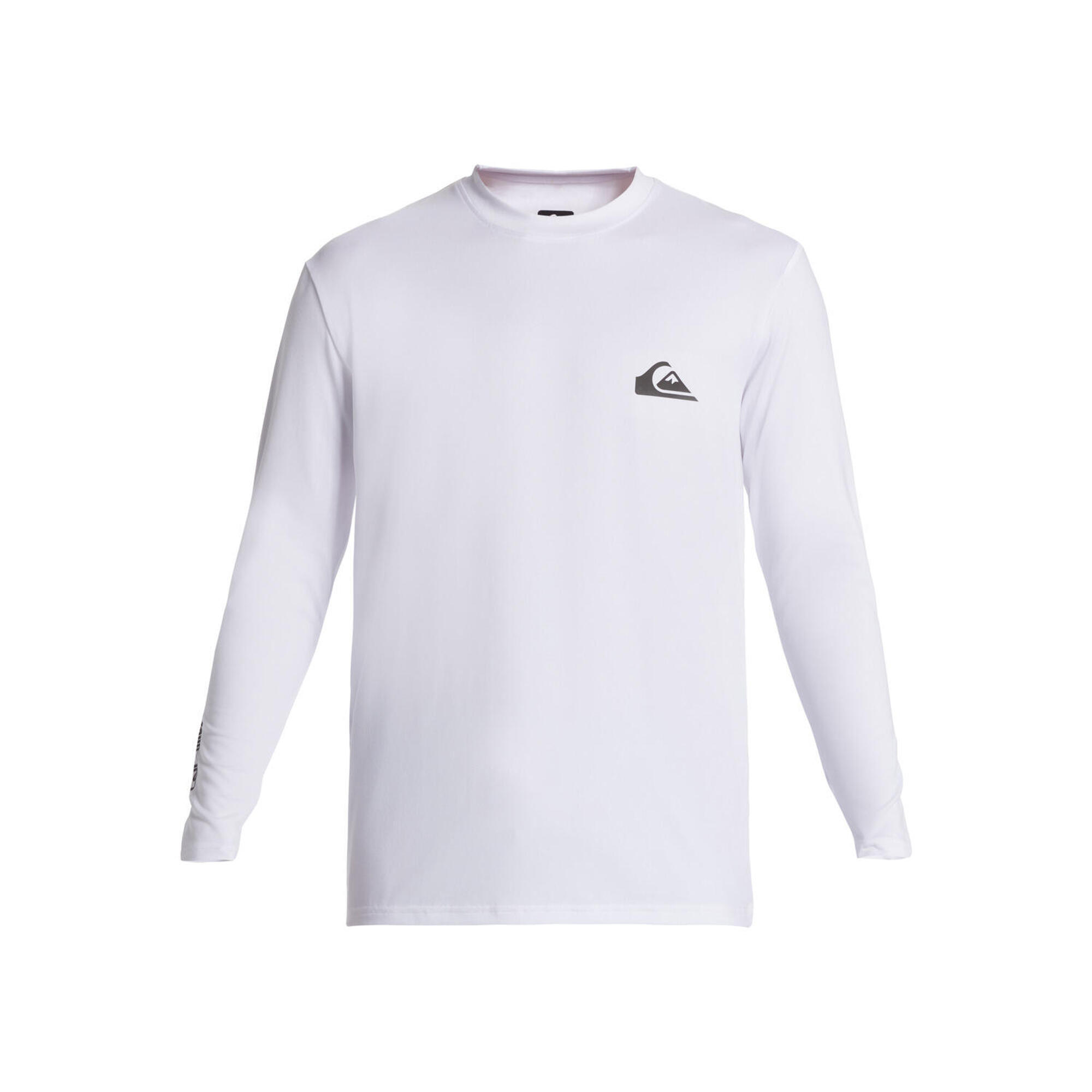 Quiksilver - T-shirt De Surf À Manches Longues Upf50 Everyday Surf Blanc Homme - Brassière De Bain - Blanc - 40 M - Decathlon